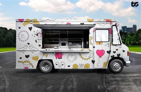 Food Truck Design Template Free