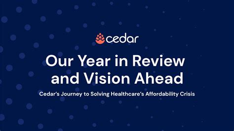 Cedar Unveils Year in Review and Vision Ahead Report, Showcasing Bold ...
