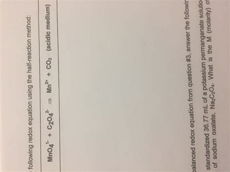 Solving Redox Equation Using Half-Life Method 的图像结果