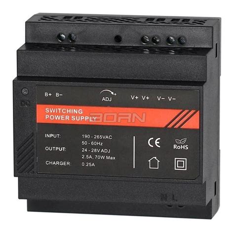 Источник бесперебойного питания на DIN-рейку 12 VDC/ 5 A Smartec ST ...
