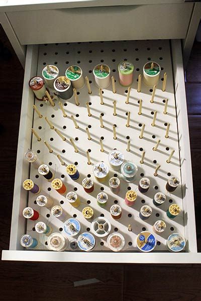 DIY Sewing Room Organization 的图像结果