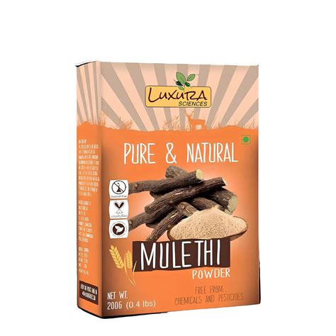 Luxura Sciences Face Mask (Mulethi, 200g) : Amazon.in: Beauty