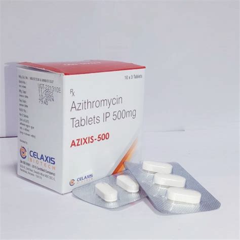 AZIXIS-500 Tablets Celaxis Biotech