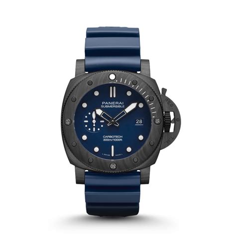 Panerai Submersible QuarantaQuattro GMT Navy SEALs Carbotech™ PAM 1513 ...