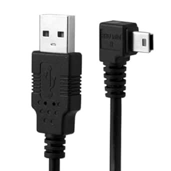 chenyang Mini USB Cable,USB 2.0 Type A Male to Mini USB 5Pin Male Right ...