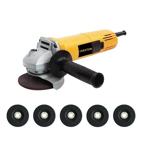 Cheston 850W Angle Grinder for Grinding, Cutting, Polishing (4 inch ...