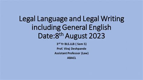 Image result for Legal Language Sample