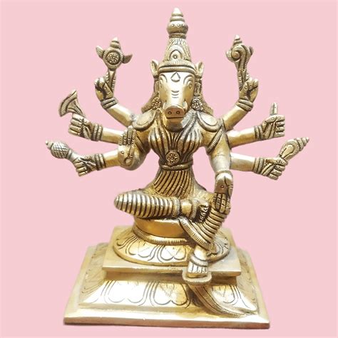 Buy Riyashree Varahi Big Size | Varahi Amman Brass Statue | Varahi ...