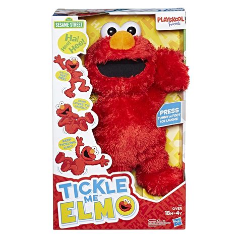 Sesame Street Tickliest Tickle Me Elmo Laughing, Talking,, 58% OFF