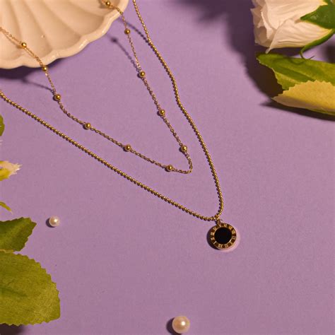 Silken Sheen Gold Necklace | Salty – Salty Accessories