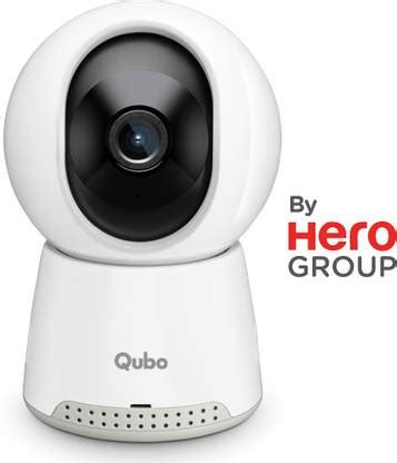 Qubo Smart Cam 360 Q100 by HERO GROUP 1080p FHD WiFi CCTV with Intruder ...