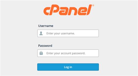 Image result for cPanel Sign In