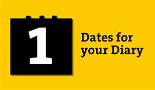 Image result for diary dates