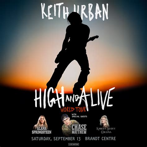 Score Tickets to Keith Urban's High and Alive Tour Stop in Regina ...
