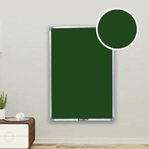 Roger & Moris Aluminium Framed Chalk Board - Non Magnetic, Lightweight ...