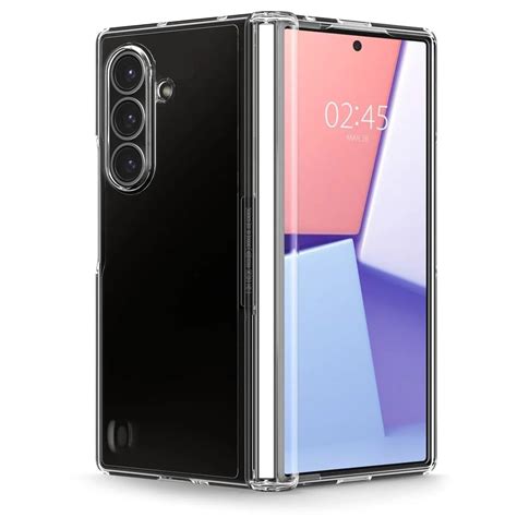 Samsung Galaxy Z Fold7 Cristal Clear Soft TPU Back Cover with Hinge Pr ...