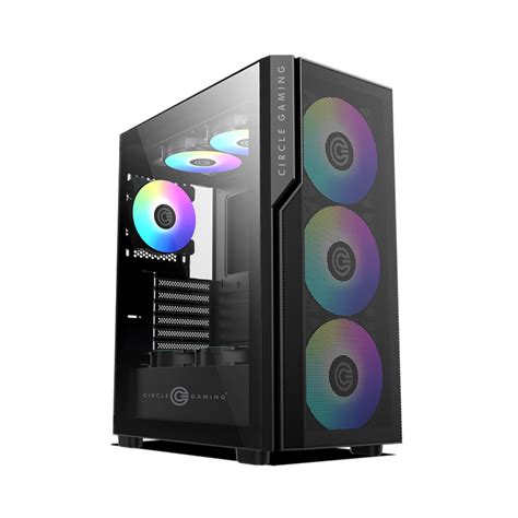 Eliminator X5 Mid-Tower Gaming Cabinet - Black | Sleek & High-Performance