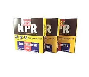 NPR Piston Ring (Made In Japan) STD 76mm for YANMAR 3TNV76 (3 Cylinder ...