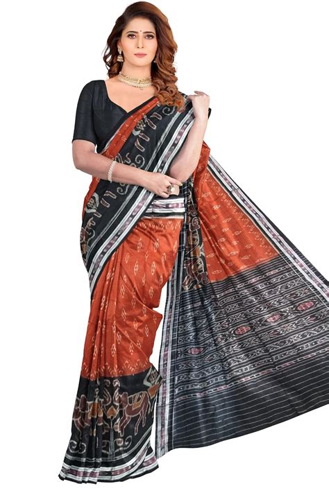 Buy PRITIsree Sambalpuri Handloom Saree Women's Cotton Saree Odisha ...