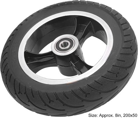 Alomejor Electric Scooter Tire 8in 200x50 Front Solid Wheel India | Ubuy