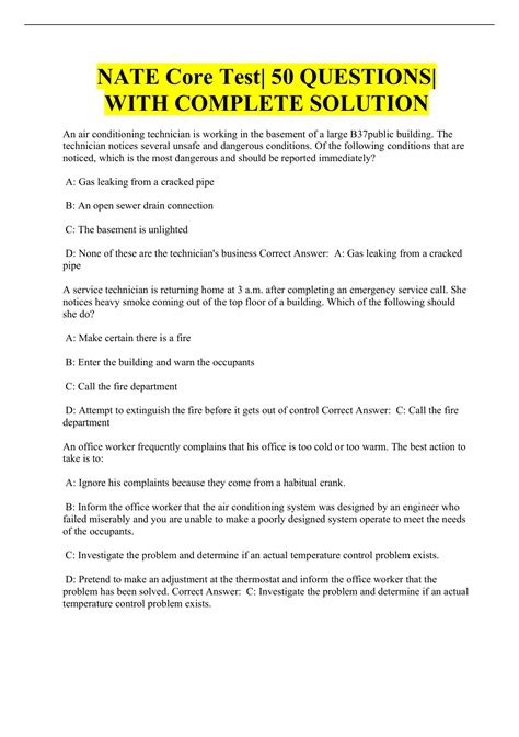 Image result for Core Test Questions