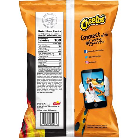 Buy Cheetos Crunchy XXTRA Flamin Hot Crunchy Cheese Flavored Snacks ...