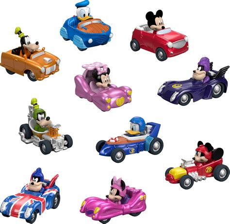 Fisher-Price Disney Mickey & the Roadster Racers, Hot Rod Vehicles, 10 ...