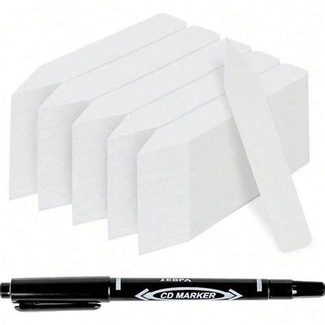 Plant Labels 4 Inch 500Pcs Plastic Plant Name Tags For Seedlings Garden ...