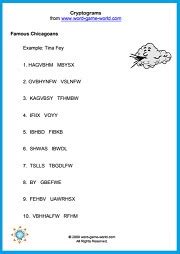 Famous Cryptograms 的图像结果