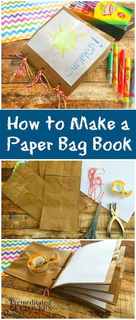 Image result for Paper Bag Book Tutorial