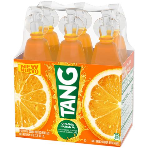 Tang Orange Artificially Flavored Soft Drink Pack 6 ct; 6.75 oz | Shipt