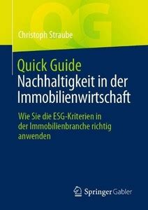 Quick Guide Nachhaltigkeit in der Immobilienwirtschaft: Buy Quick Guide ...