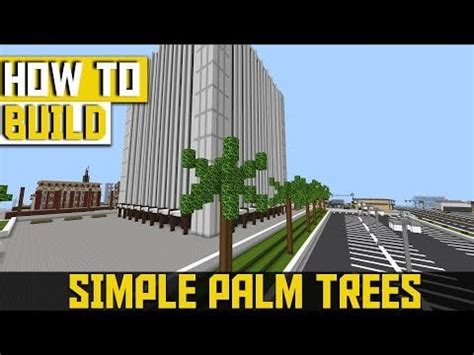 Image result for Minecraft Palm Tree Tutorial
