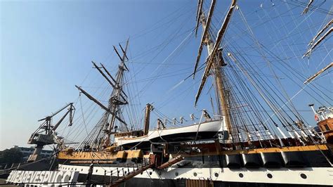 Historical Docks Of Mumbai: Meet Italian Navy's Amerigo Vespucci, The ...