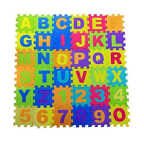 Albio India Non Toxic Alphabetical Puzzle Mat AKF 2002 (3inch x 3inch ...