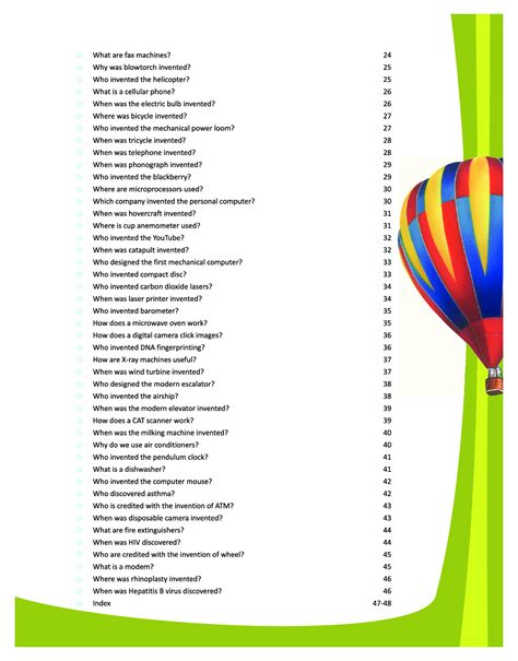 Download Questions & Answers Inventions And Discoveries PDF Online 2021