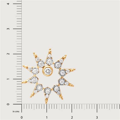 Guiding Light 14kt Diamond Stud Earrings