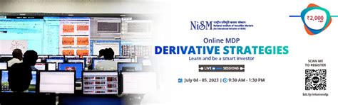 Online MDP – Derivative Strategies - National Institute of Securities ...