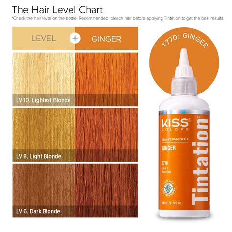 Kiss Tintation Semi-Permanent Hair Color Treatment 148 mL (5 US fl.oz ...