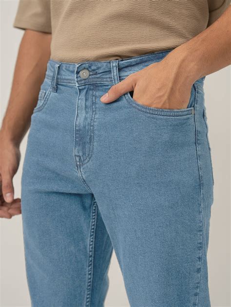 Buy Dream Blue Relaxed Fit Jeans Online In India
