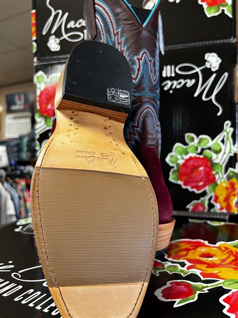 Macie Bean Burgundy Suede Boots (M9500) – Frost Ranch Wear