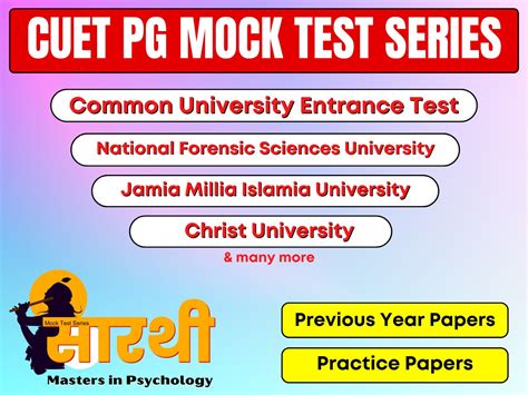 CUET PG Psychology - Masters in Psychology Mock Test Series - Score Bo ...