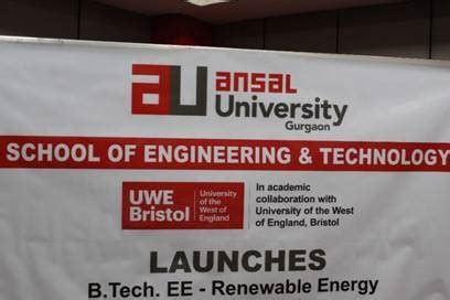 Launch of B.Tech electrical Engineering program in Renewable energy ...