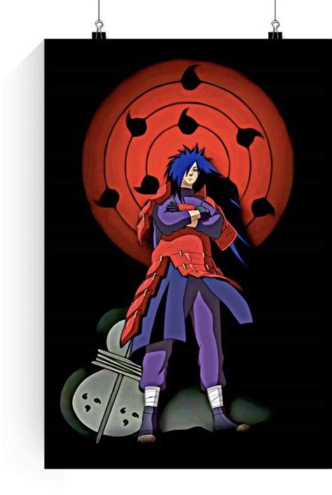 Madara Uchiha Poster | Naruto Madara Uchiha Poster | Madara Uchiha ...