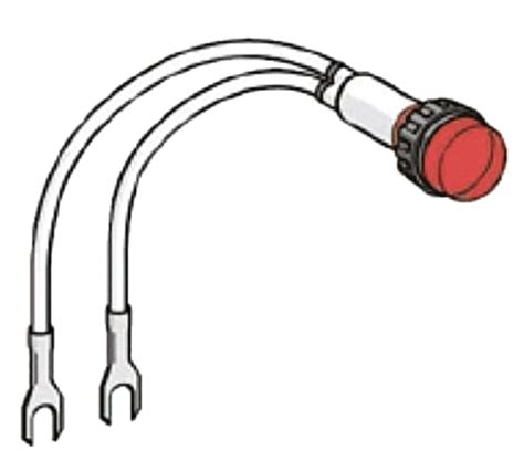 GV2SN34 Schneider Electric | Schneider Electric Red Pilot Light Head ...