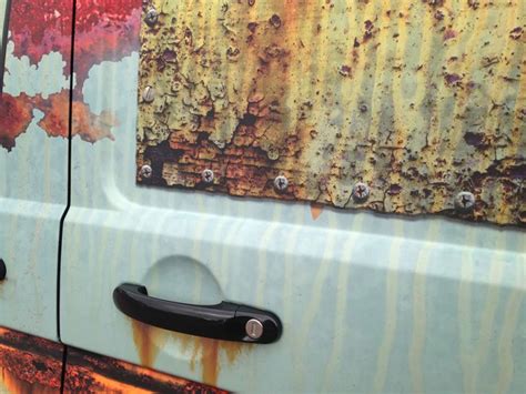 AWESOME! New Car Covered In Rust Camouflage To Protect It From Thieves ...
