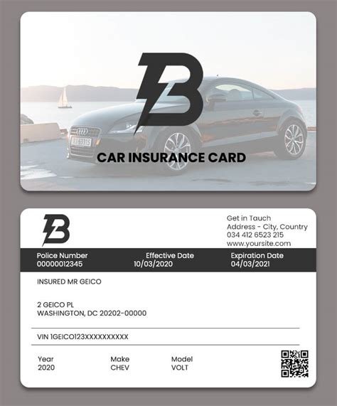Image result for Car Insurance Card