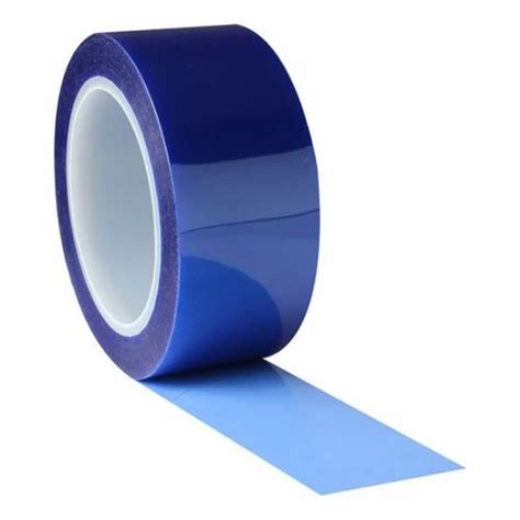Blue Polyester Masking Tape 50mm, 55 Meter - Heat Resistant