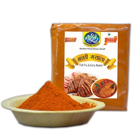 Konkan Foods Fish Fry & Curry Masala 400 gms : Amazon.in: Grocery ...