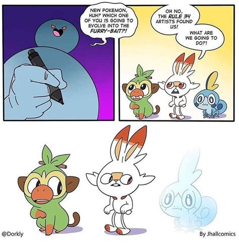 Rule 34 | Pokemon, Pokemon funny comics, Pokemon comics